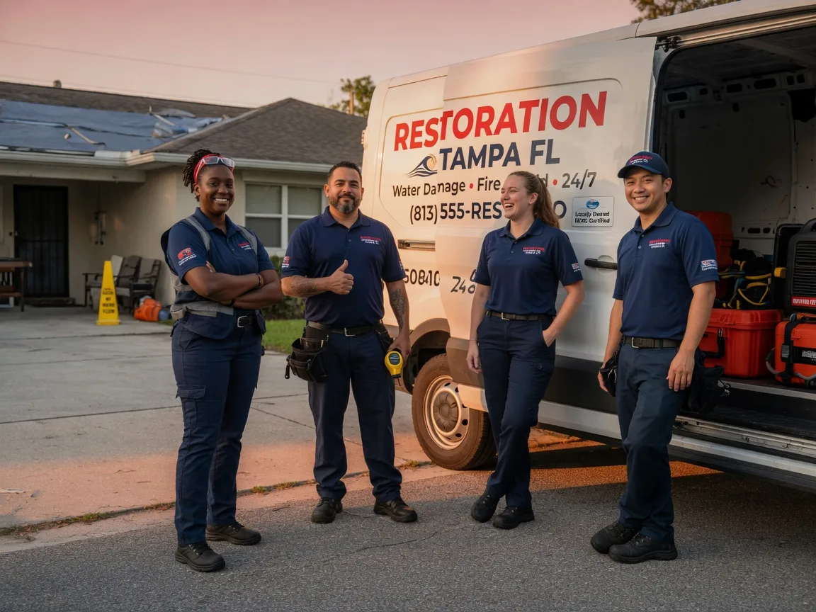 Water Damage Restoration company in Como, MS